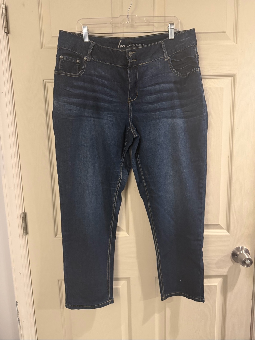 Lane Bryant Dark Indigo Straight leg Jeans